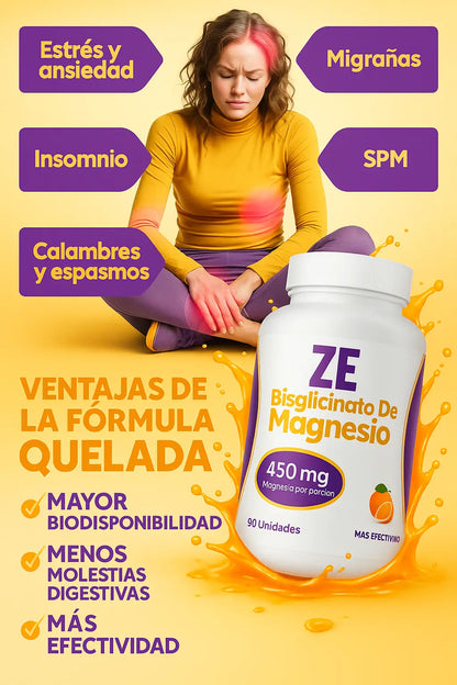 Bisglicinato de Magnesio Masticables