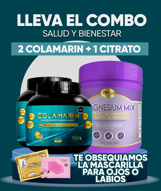 2 COLAMARIN + 1 MAGNESIUM MIX + OBSEQUIO